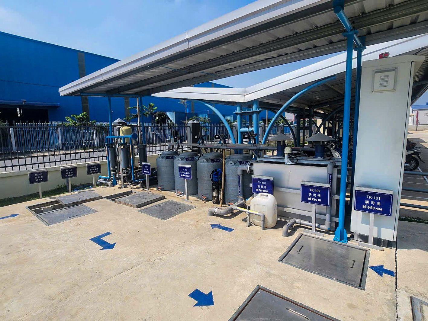 越南隆安 機械設備製造廠污水處理