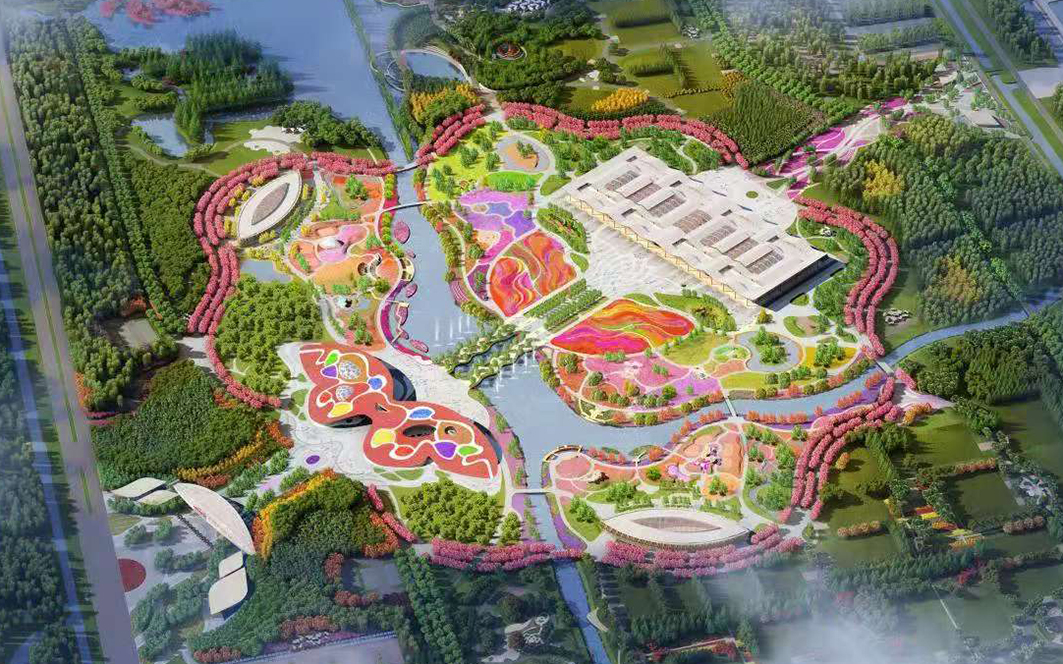 中國上海 第十屆花卉博覽會景觀噴泉建設