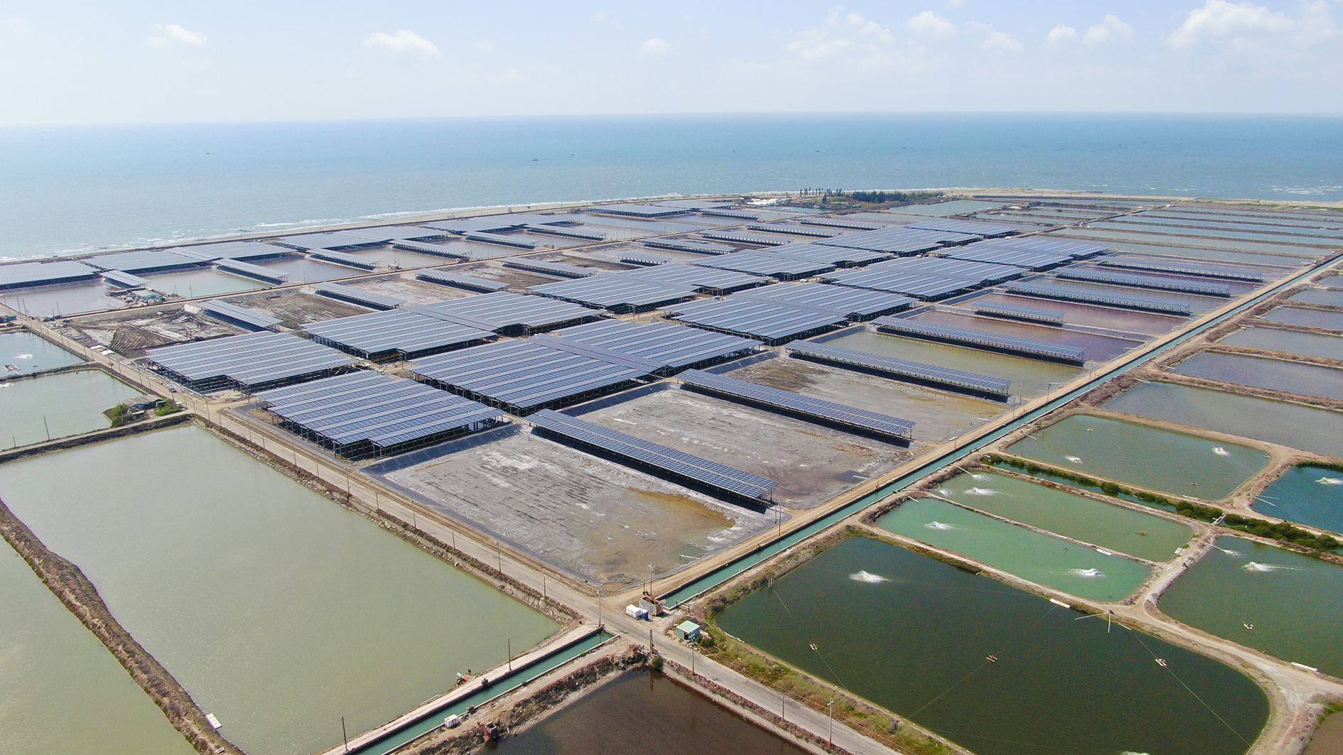 台灣台南 北門區太陽光電排水系統
