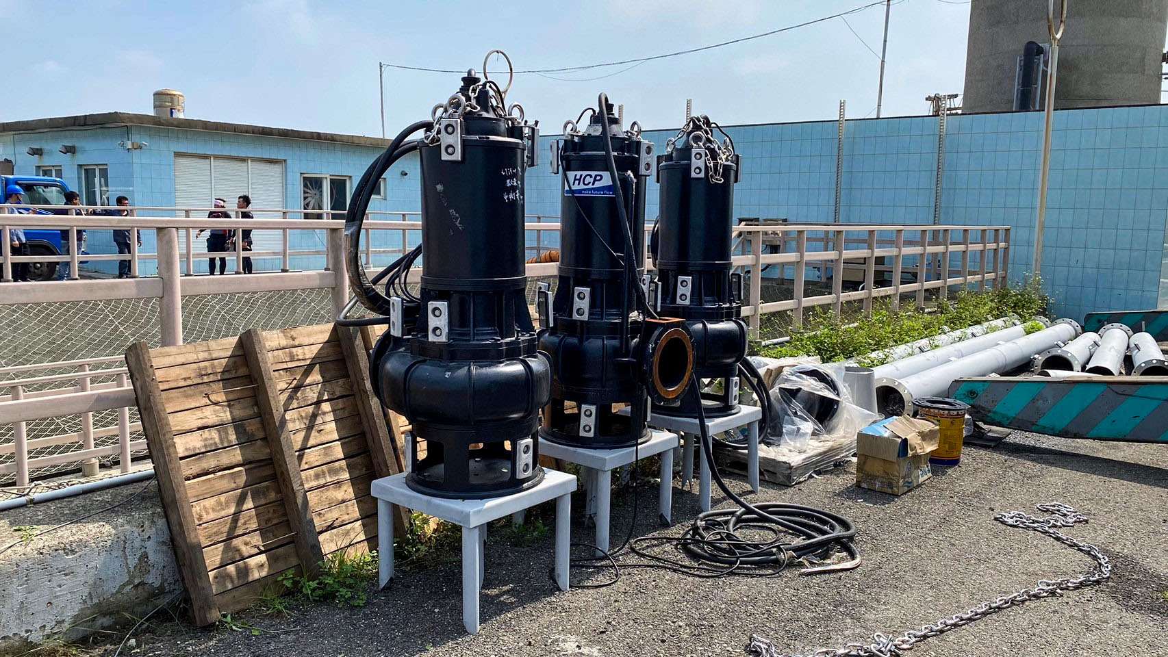 台灣雲林 下崙漁業養殖生產區海水統籌供應系統 台灣雲林 下崙漁業養殖生產區海水統籌供應系統