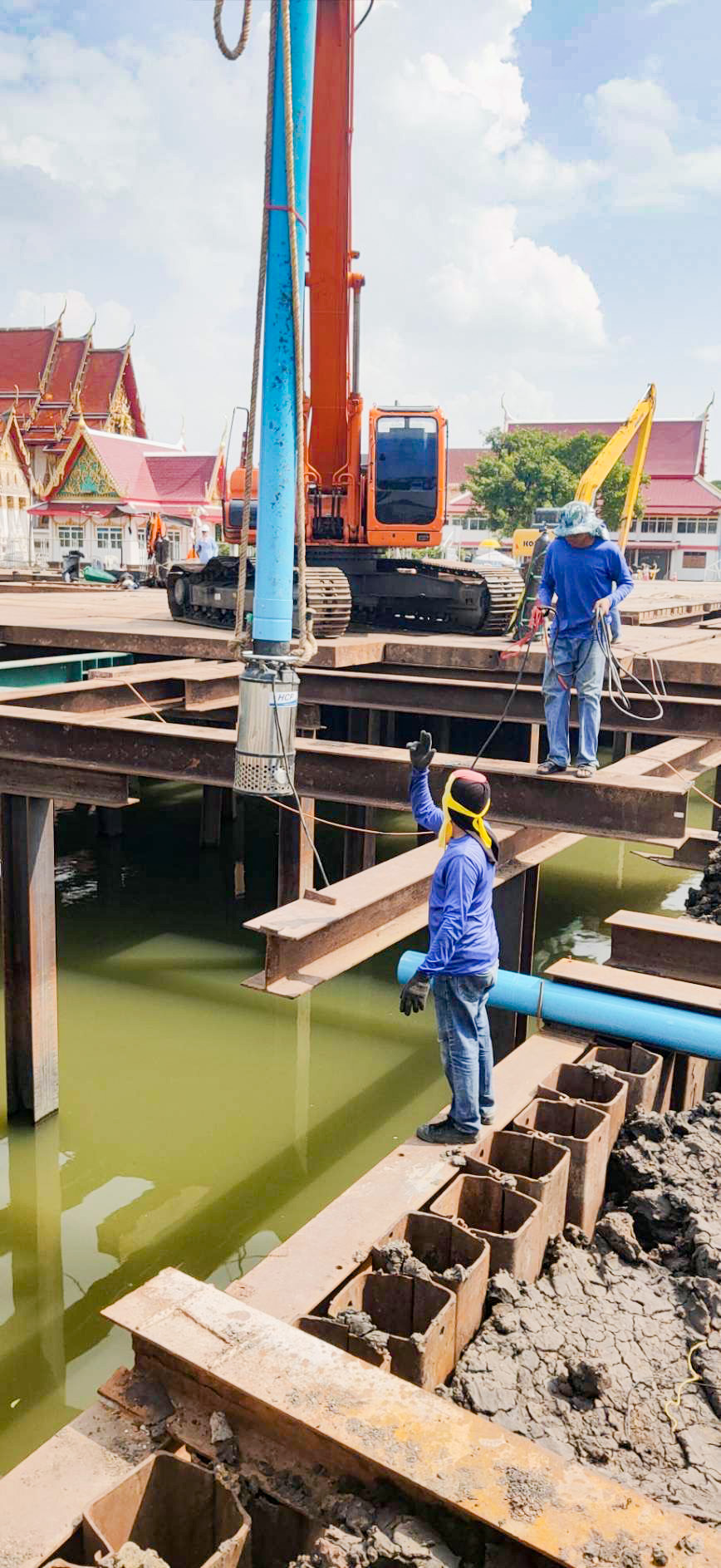 泰國曼谷 湄南河自來水原水廠擴建工程