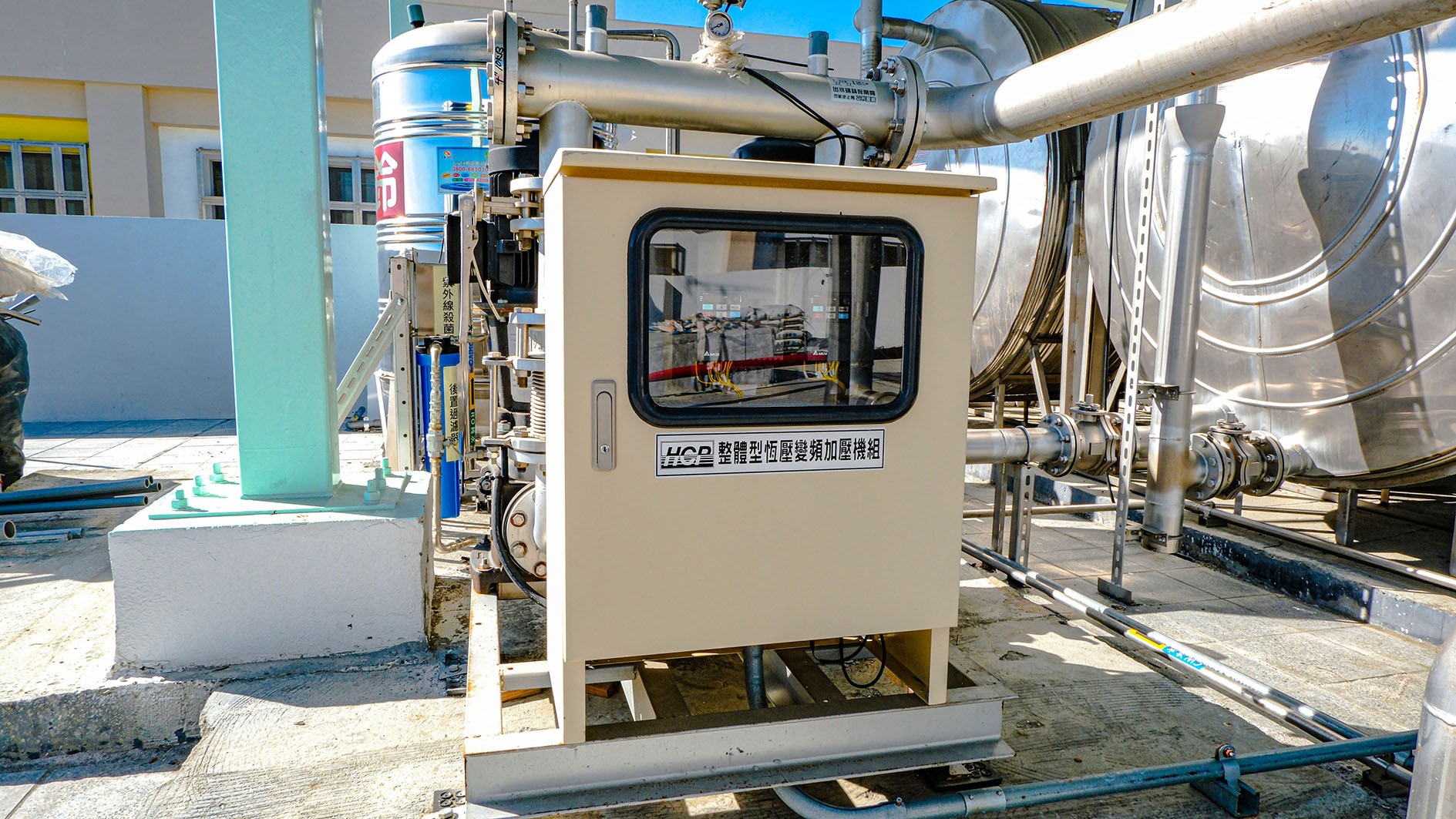 台灣彰化 看守所生活用水及污廢水系統 台灣彰化 看守所生活用水及污廢水系統