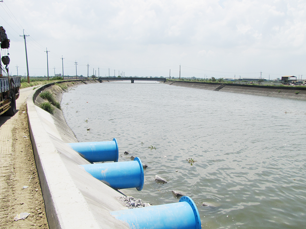 台灣嘉義 東石鄉港墘抽水站改善應急工程案