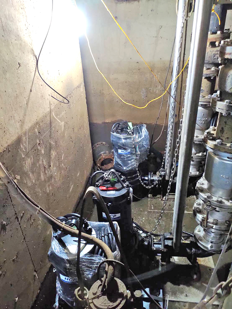 台灣桃園 機場捷運A15大園站出土段集水坑泵浦更新 台灣桃園 機場捷運A15大園站出土段集水坑泵浦更新