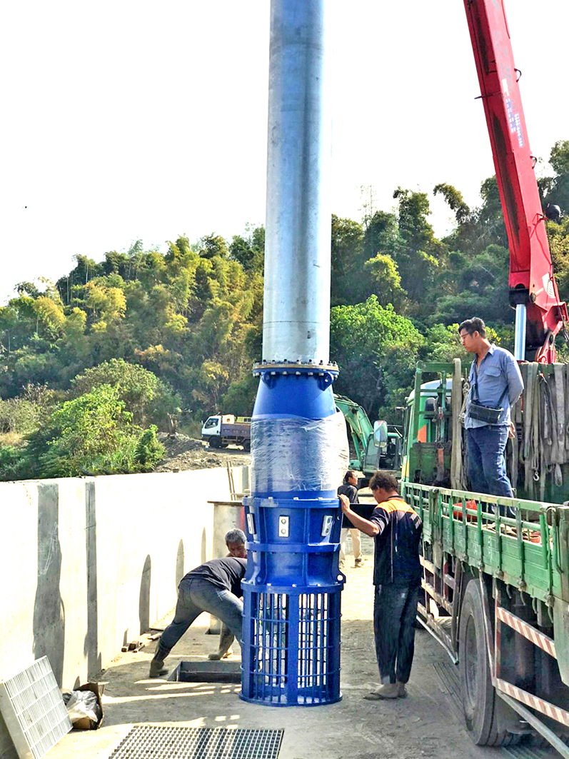 台灣高雄 田寮區月世界中小排抽水站新建工程