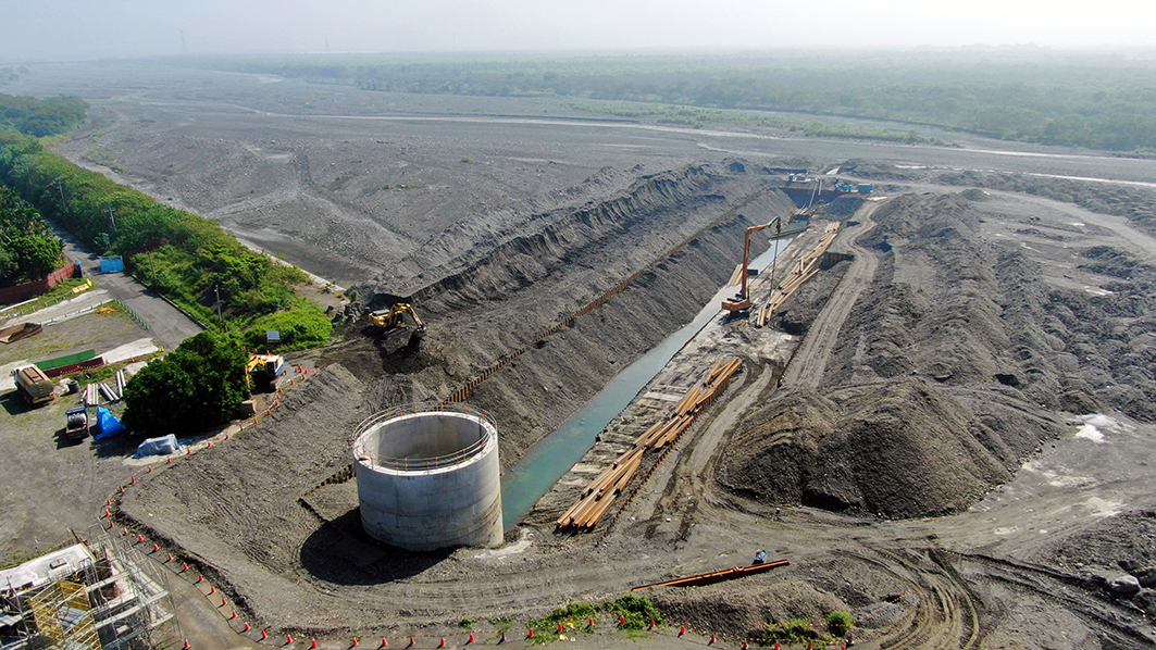 台灣屏東 林邊溪伏流水示範場設施 台灣屏東 林邊溪伏流水示範場設施