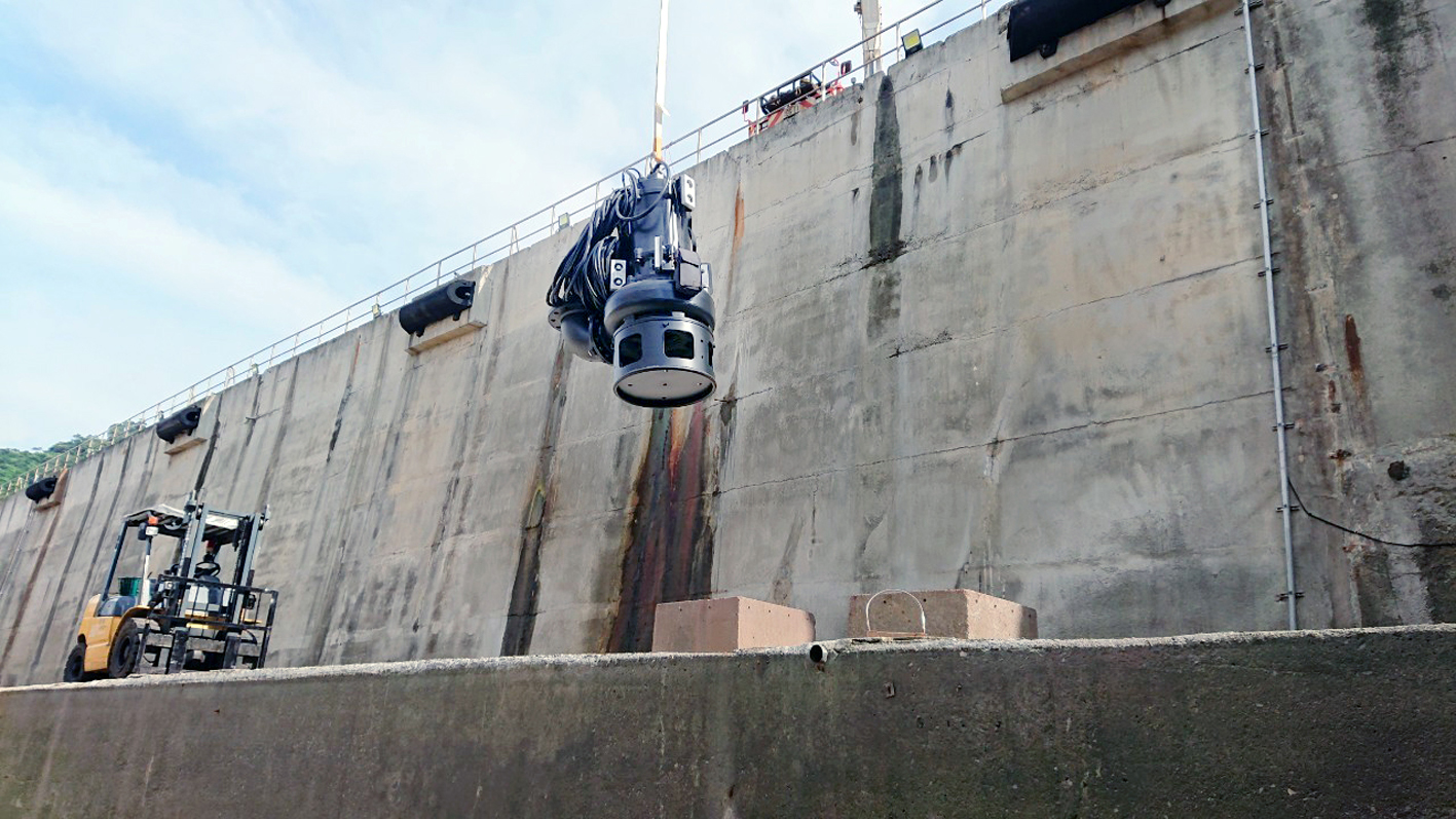 台灣 大型船塢機坑排水工程
