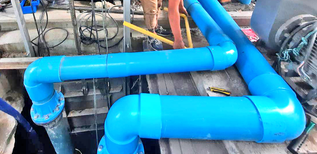 泰國曼谷 社區住宅防洪排水設備更新