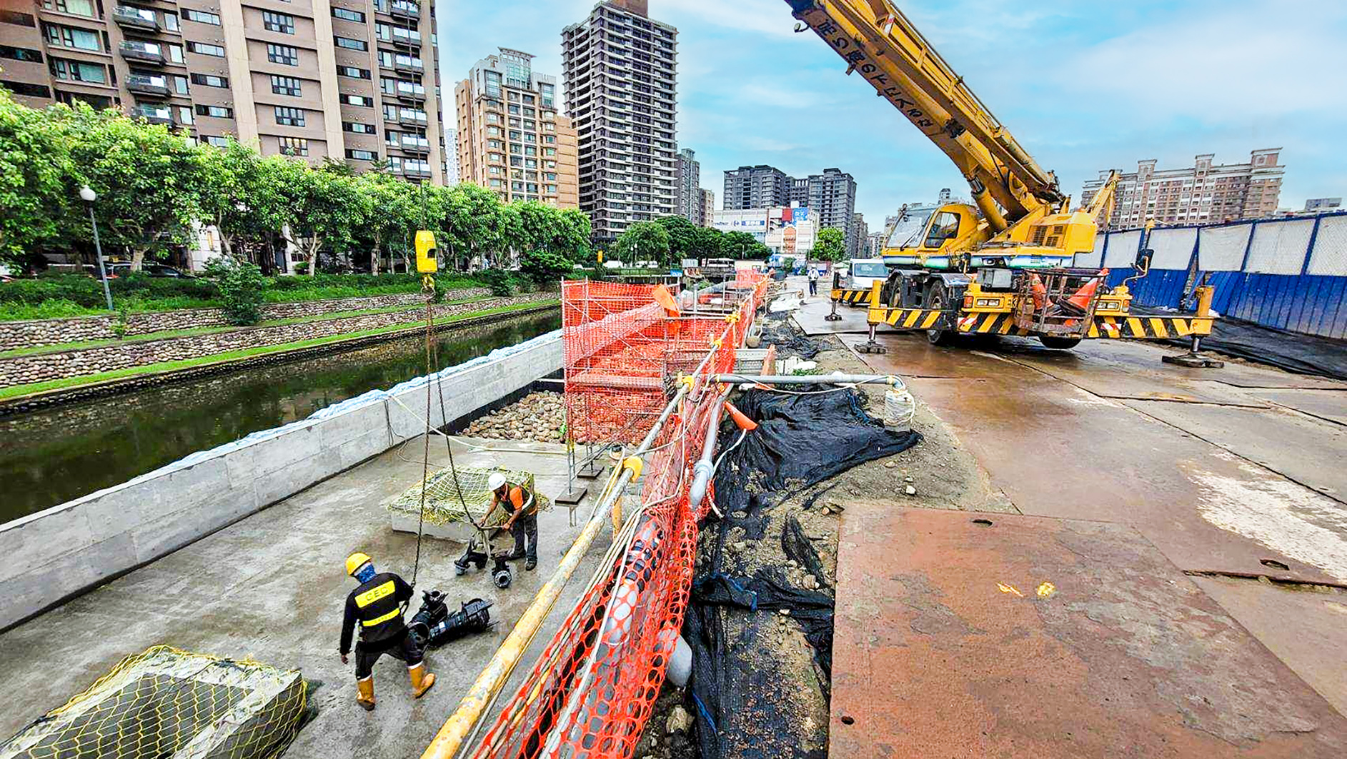 台灣新北 捷運環狀線北環段CF680C區段標工程