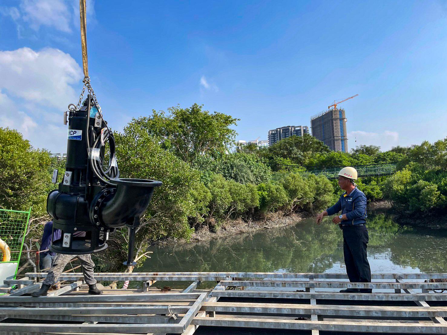 台灣高雄 中都濕地水域循環改善工程 台灣高雄 中都濕地水域循環改善工程