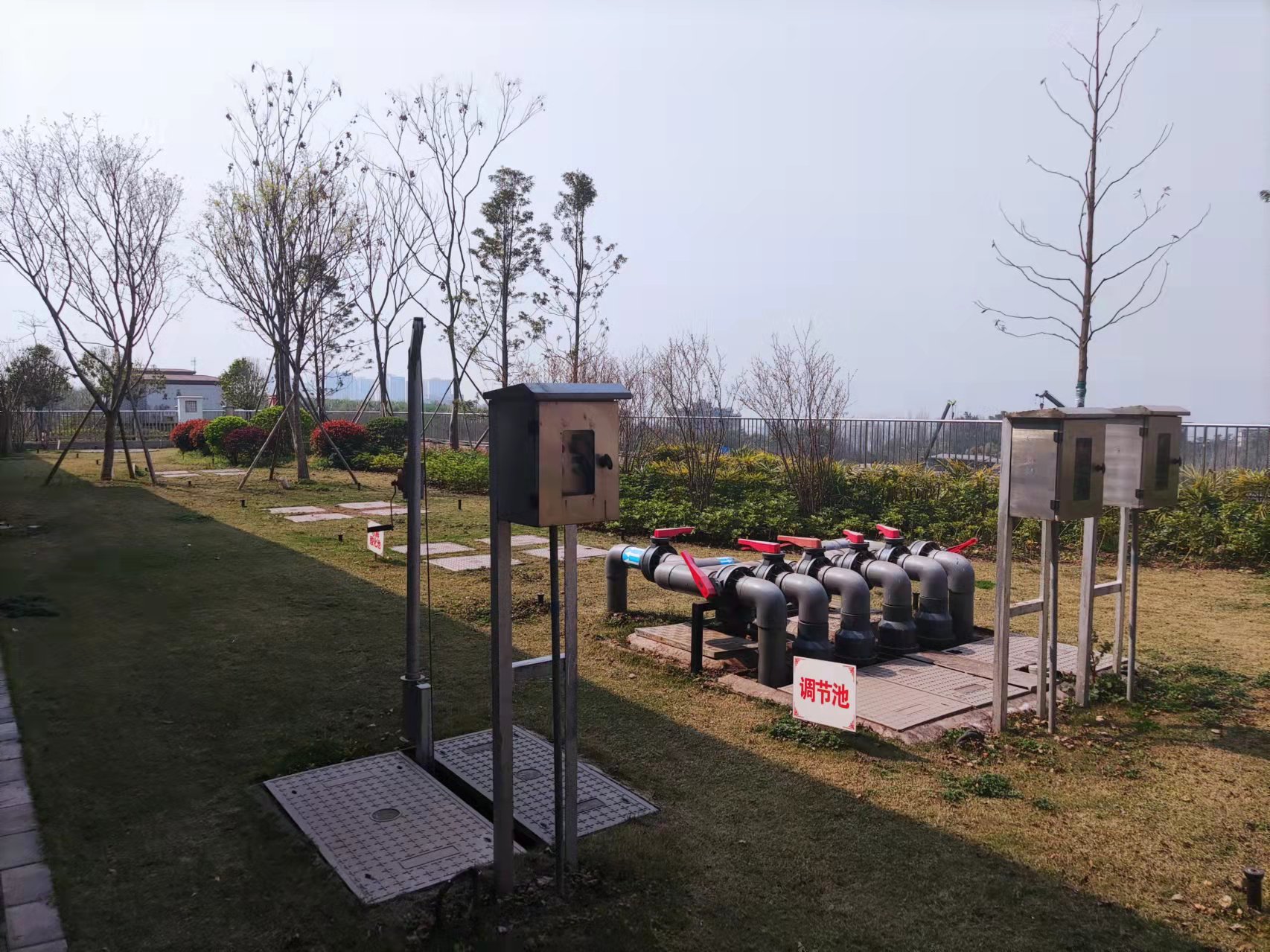 中國重慶 醫科大學污水系統改造