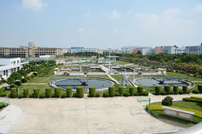 中國廈門 翔安污水處理廠