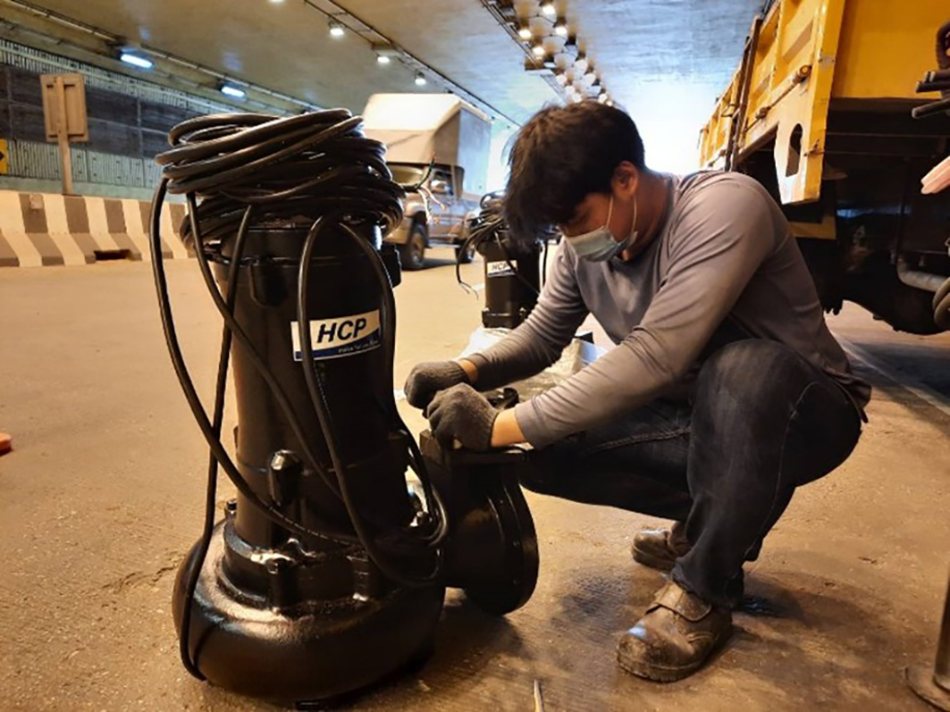 泰國孔敬府-地下道排水改善公共工程