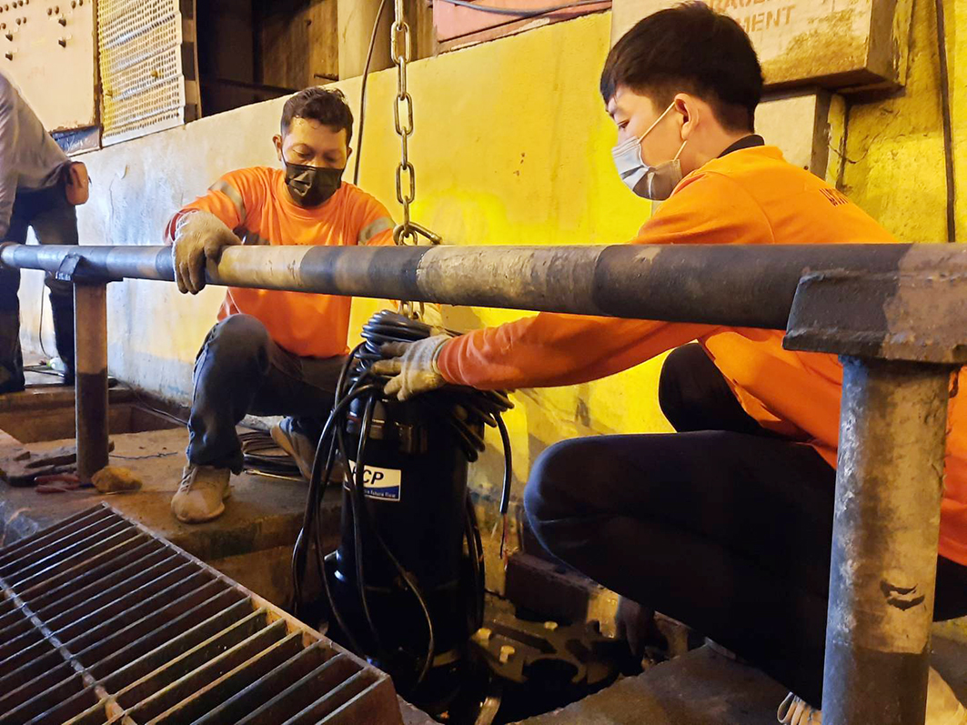 泰國孔敬府 地下道排水改善公共工程